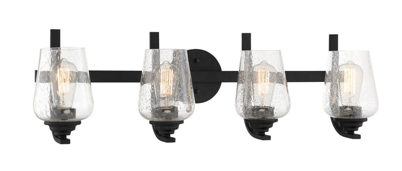 Shyloh 4-Light Bath Vanity Light in Coal