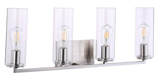 Acacia 4-Light Bath Vanity Light in Brushed Nickel