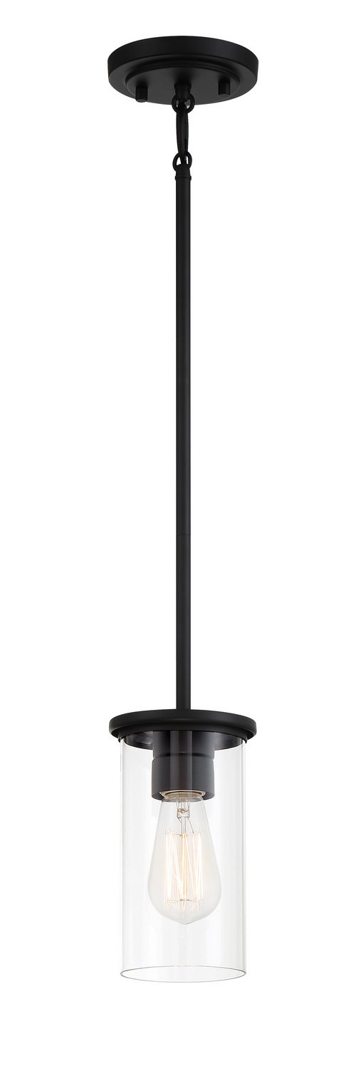 Haisley Convertible Pendant in Coal