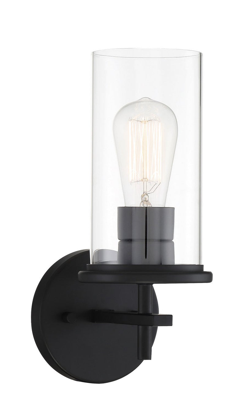 Haisley Bath Sconce in Coal