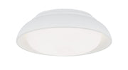 LED Dome Flush Mount 15" in Sand White