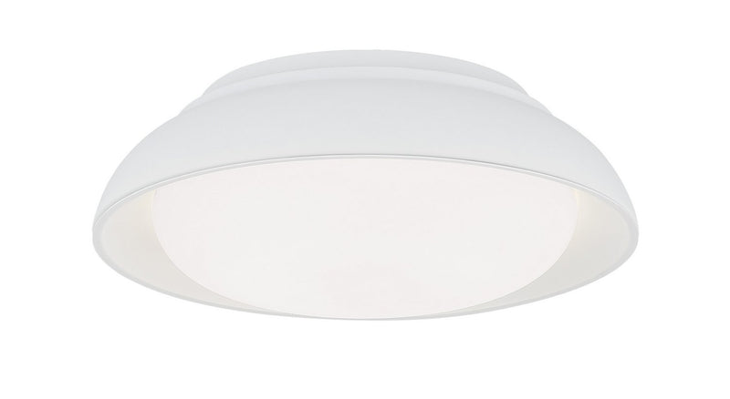 LED Dome Flush Mount 15" in Sand White
