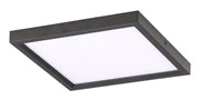 7.5" Square LED Flush Mount in Coal