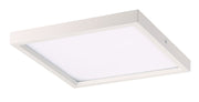 11" Square LED Flush Mount in White
