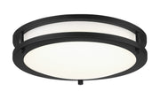 LED Round Flush Mount 11.75" in Coal