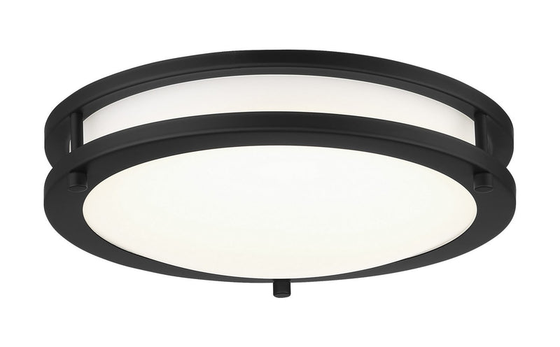 LED Round Flush Mount 11.75" in Coal