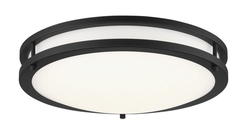 LED Round Flush Mount 15.75" in Coal