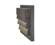 Landscape LED Surface-Mount Step Light in Textured Architectural Bronze