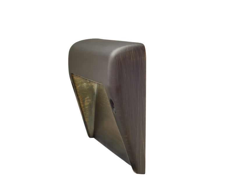 Landscape LED Low-Profile Surface-Mount Step Light in Centennial Brass