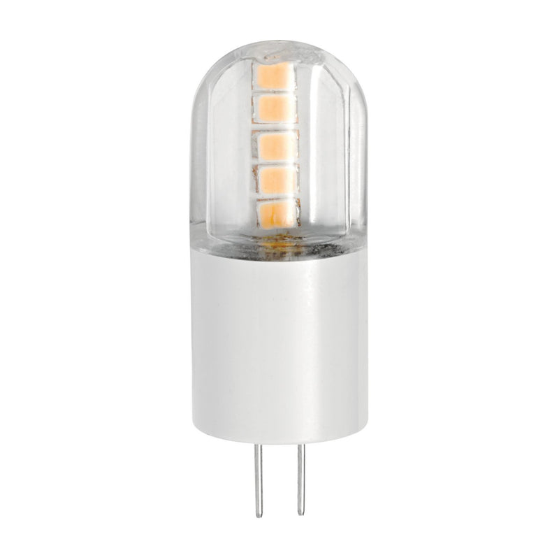 T5 GU4 LED Landscape Lamp 3W 1.75" in White Material (not Painted)