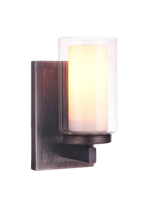 Texture 1 Light 4.5" Wall Sconce in Natural Iron/Vintage Iron