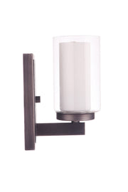 Texture 1 Light 4.5" Wall Sconce in Natural Iron/Vintage Iron
