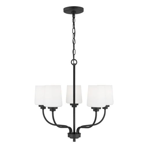 Windom 5-Light Chandelier in Midnight Black