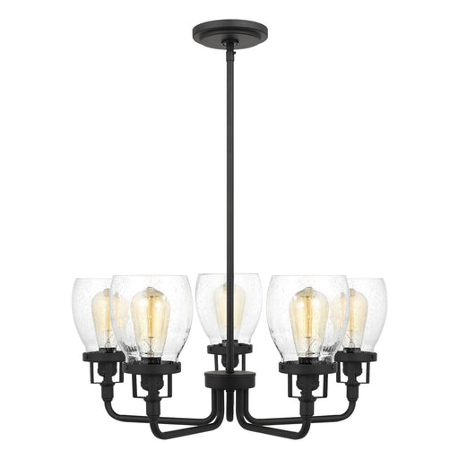 Belton 5-Light Chandelier 3214505 in Midnight Black