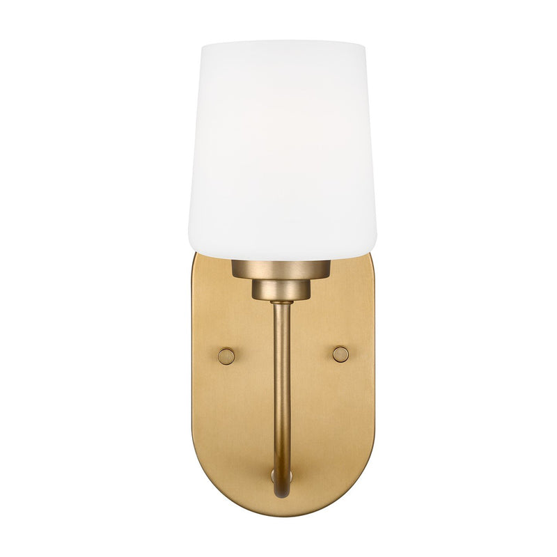 Windom Bath Sconce in Satin Brass