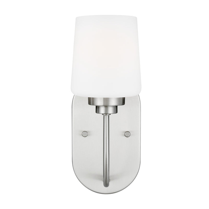 Windom Bath Sconce in Brushed Nickel