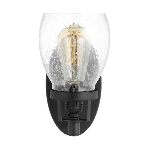 Belton Bath Sconce in Midnight Black