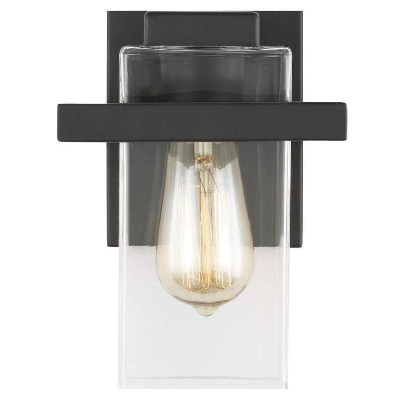 Mitte Wall Sconce in Midnight Black