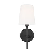 Baker Bath Sconce in Midnight Black