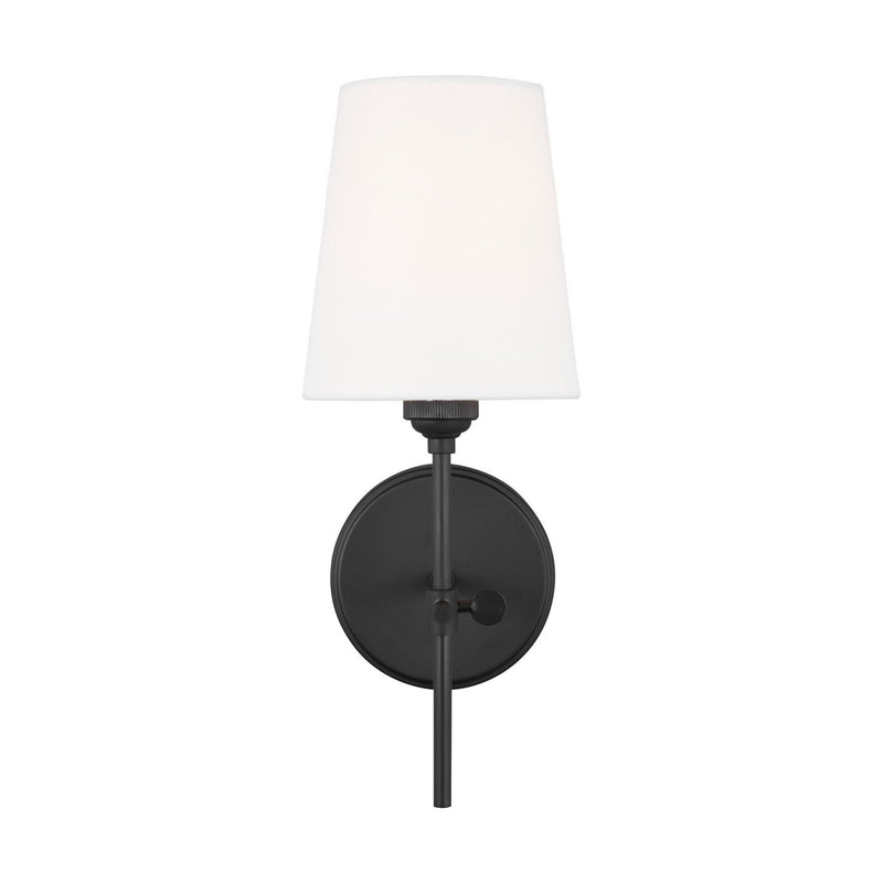 Baker Bath Sconce in Midnight Black