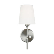 Baker Bath Sconce in Brushed Nickel