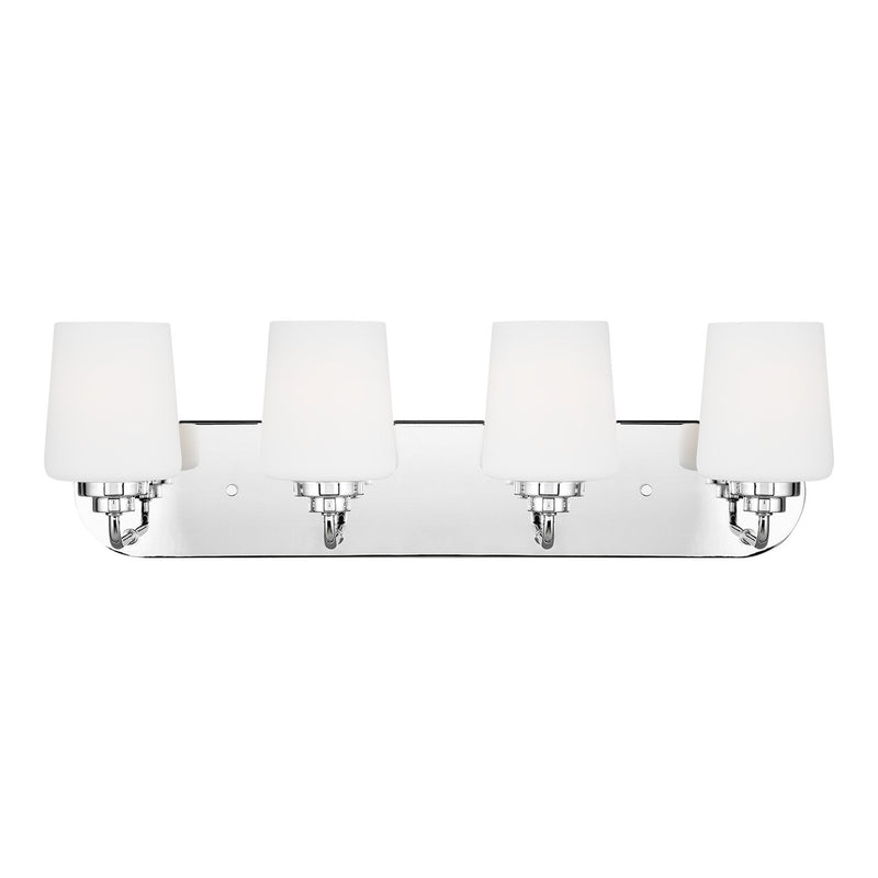 Windom 4-Light Bath Vanity Light in Chrome