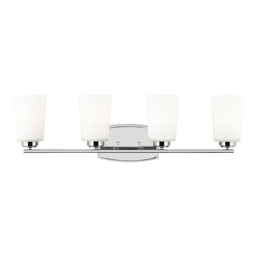 Franport Four Light Wall / Bath in Chrome