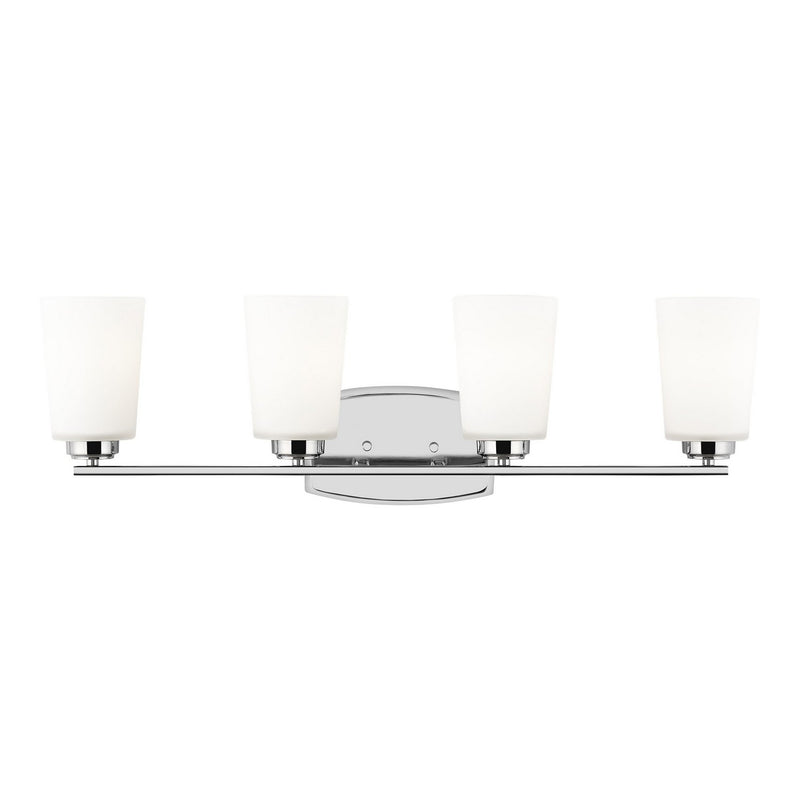 Franport 4-Light Bath Vanity Light in Chrome