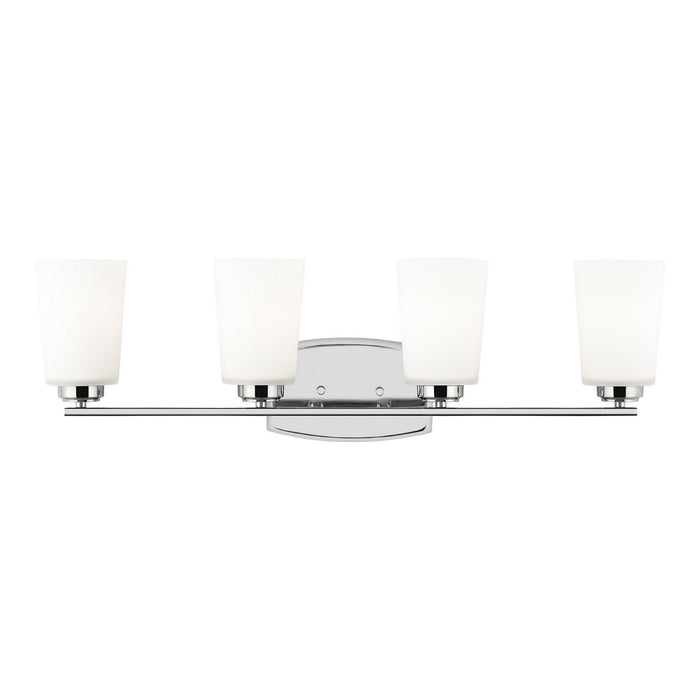 Franport Four Light Wall / Bath in Chrome