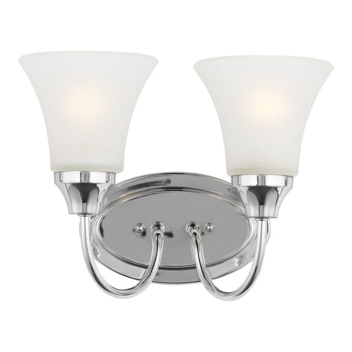 Holman Two Light Wall / Bath in Chrome