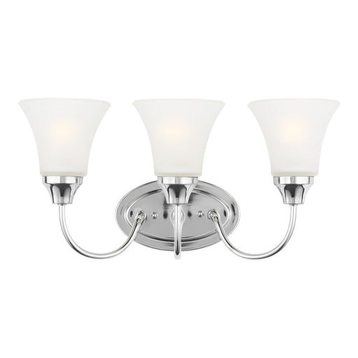Holman Three Light Wall / Bath in Chrome