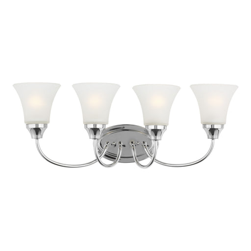 Holman Four Light Wall / Bath in Chrome