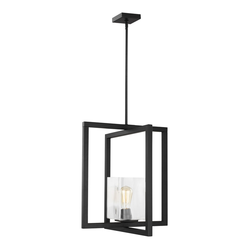 Mitte Pendant in Midnight Black