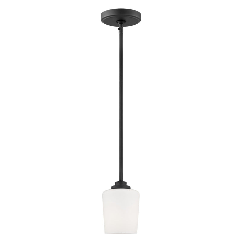 Windom Mini Pendant in Midnight Black