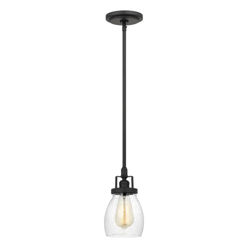 Belton One Light Mini-Pendant in Midnight Black