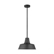 Barn Light Outdoor Pendant in Black