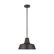Barn Light Outdoor Pendant in Antique Bronze