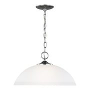 Geary Bowl Pendant in Chrome