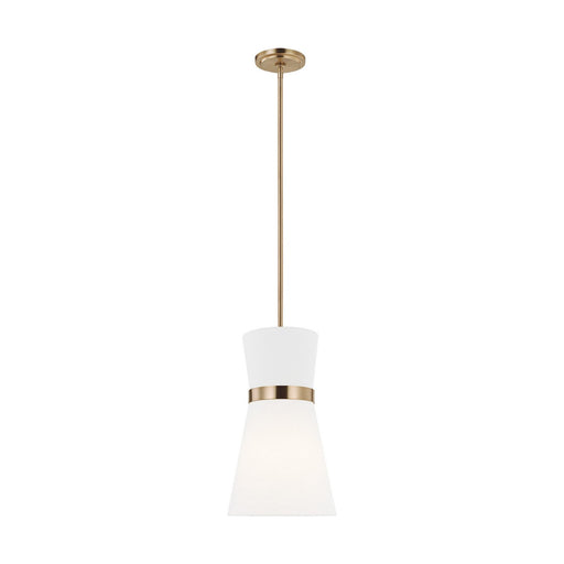 Clark Pendant in Satin Brass