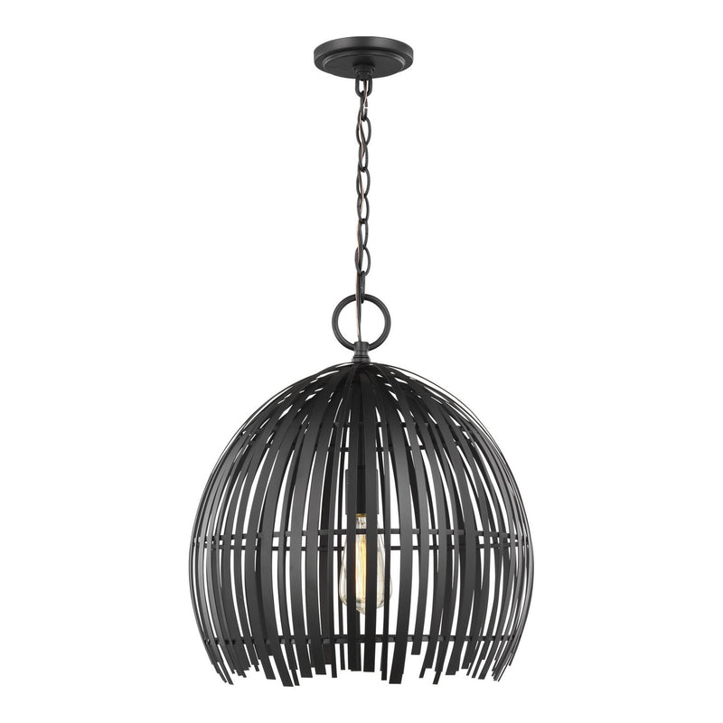 Hanalei Medium Pendant in Midnight Black