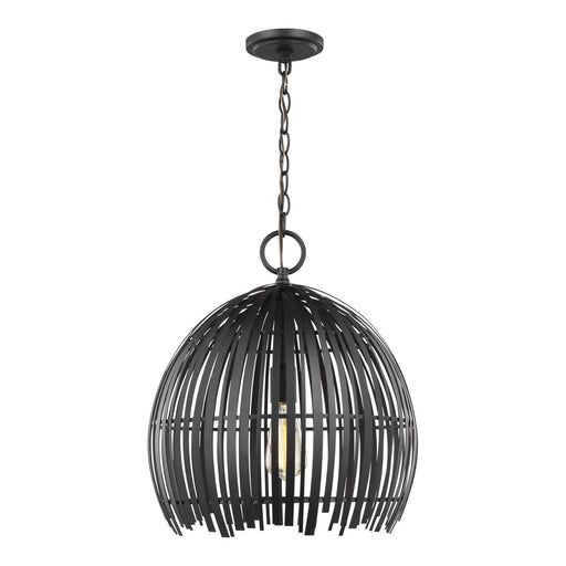 Hanalei Medium Pendant in Midnight Black