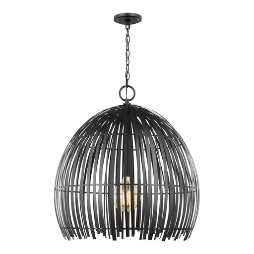 Hanalei Large Pendant in Midnight Black