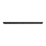 Multi-Port Canopy Five Light Linear Canopy in Midnight Black