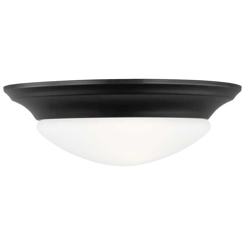 Nash Flush Mount in Midnight Black