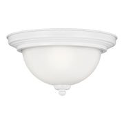 Geary Flush Mount in White