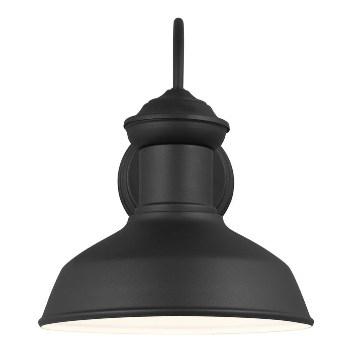 Fredricksburg One Light Outdoor Wall Lantern in Black