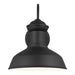 Fredricksburg One Light Outdoor Wall Lantern in Black