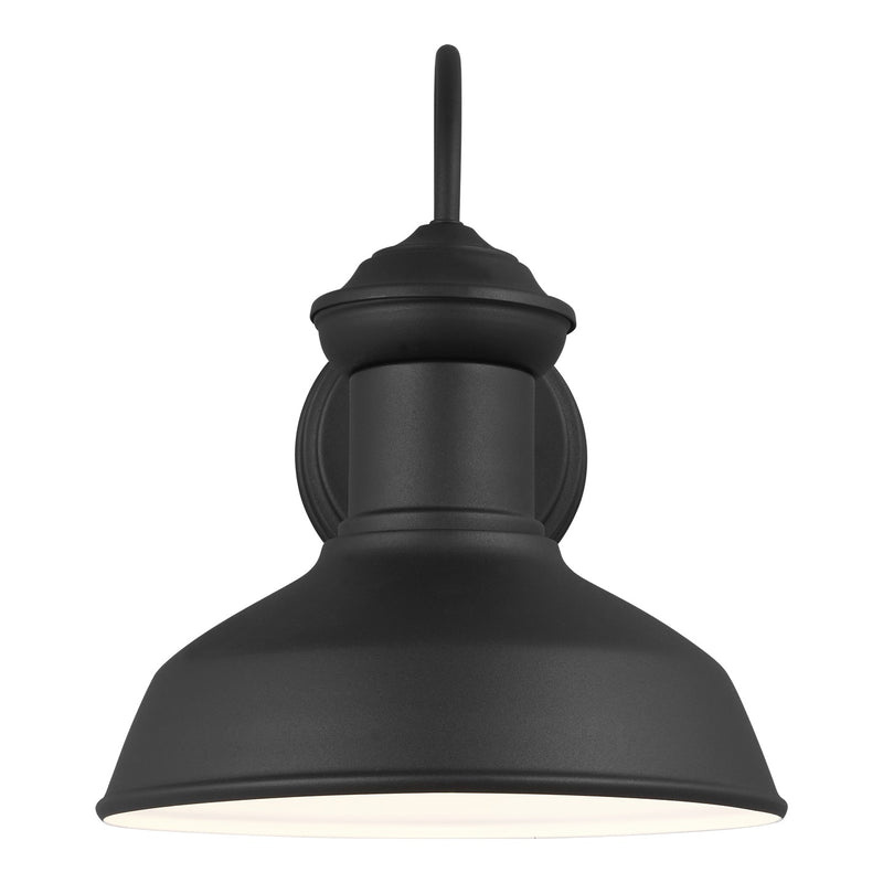 Fredricksburg One Light Outdoor Wall Lantern in Black
