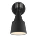 Flood Light One Light Flood with Photo and Motion Sensor in Black