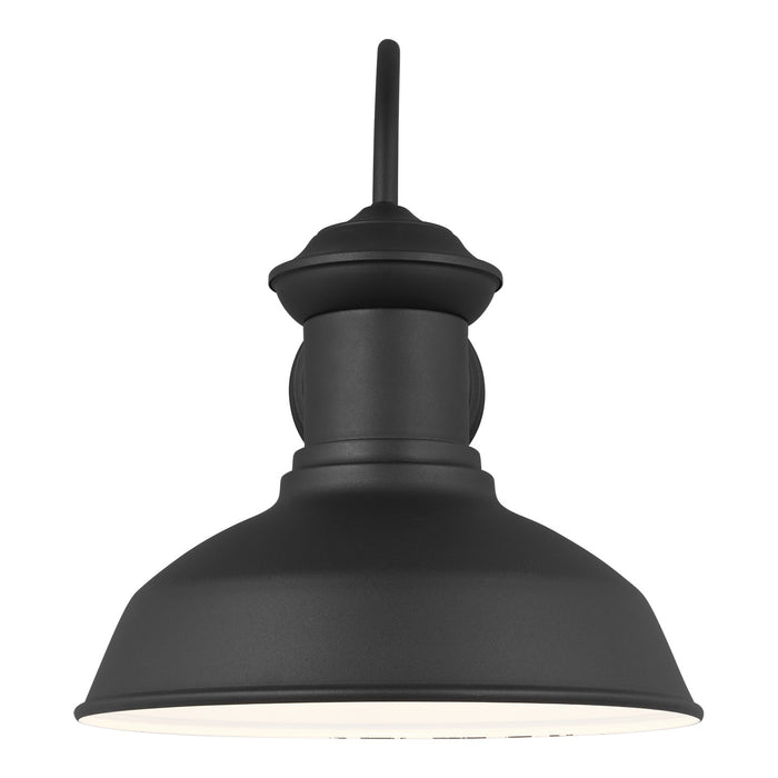 Fredricksburg One Light Outdoor Wall Lantern in Black